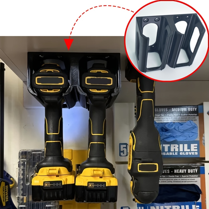 Workshop Tools Rack - Tool Storage Rack Wall-Mounted Power Tool
