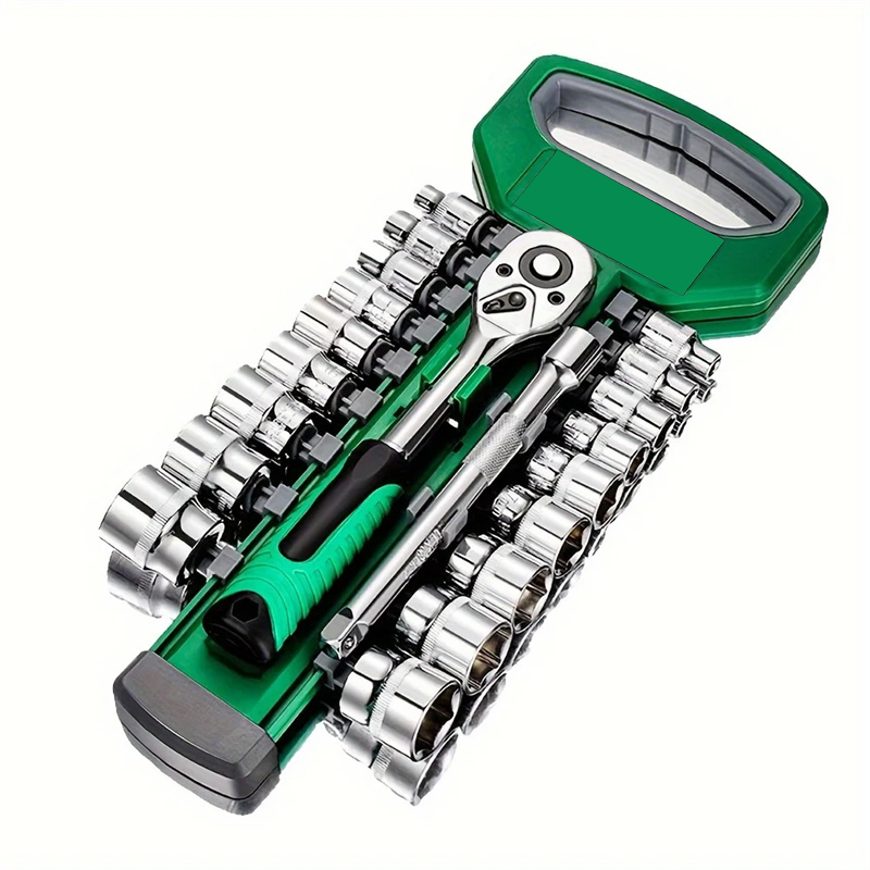 Car Workshop Tools And Equipment - CRV Ratchet Spanner 3/8