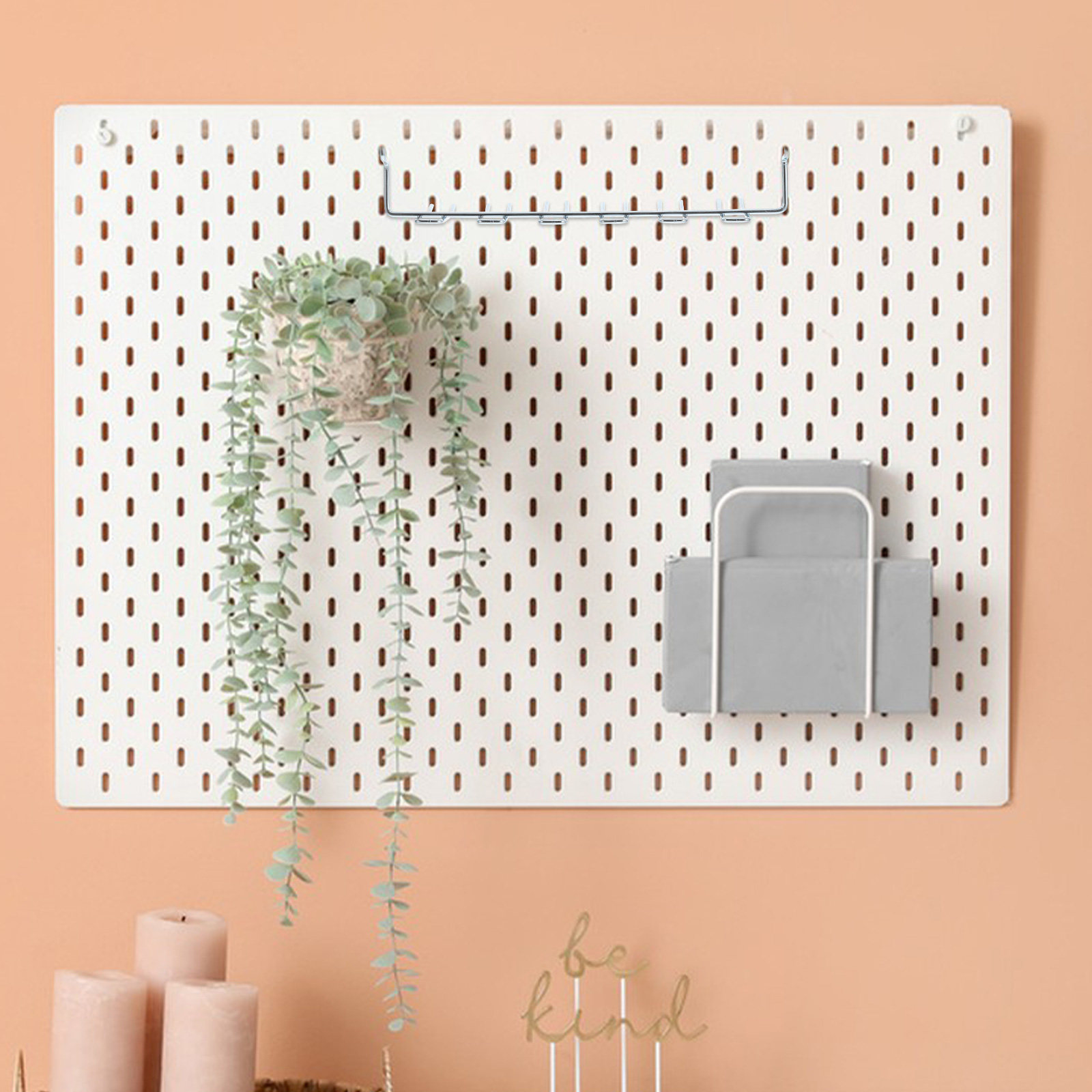 Workshop Tools Wall - 2Pcs Versatile Iron Pegboard Tool Hooks