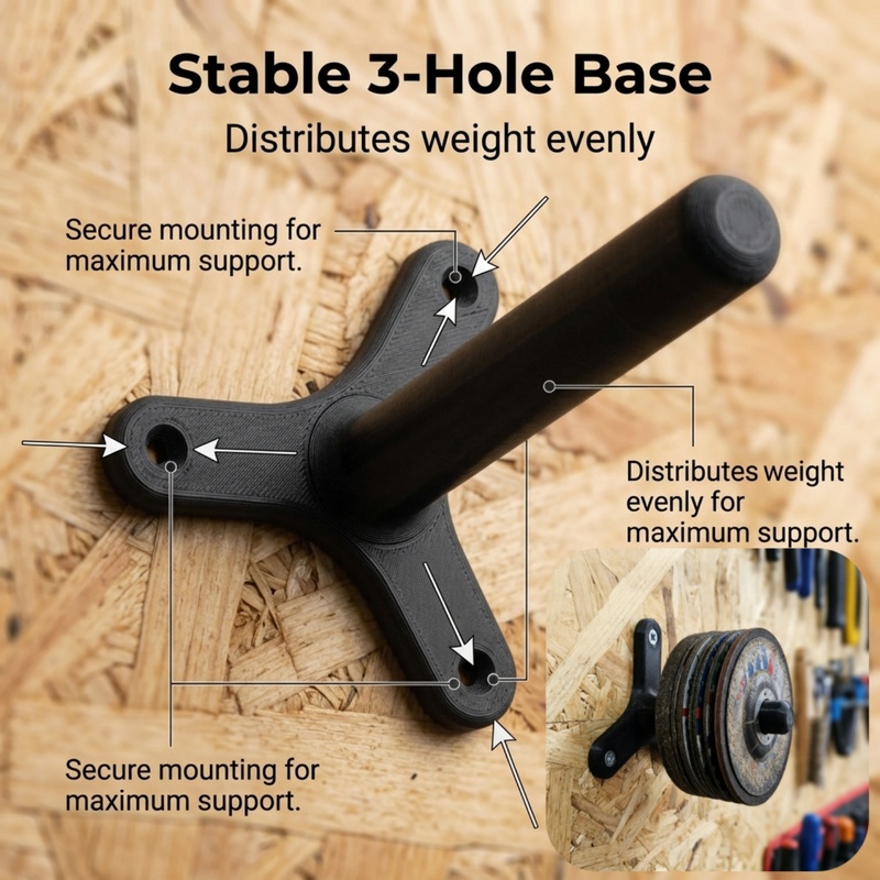 1Pcs Wall Mount Grinder Holder - đánh giá và giá Workshop Tools Wall