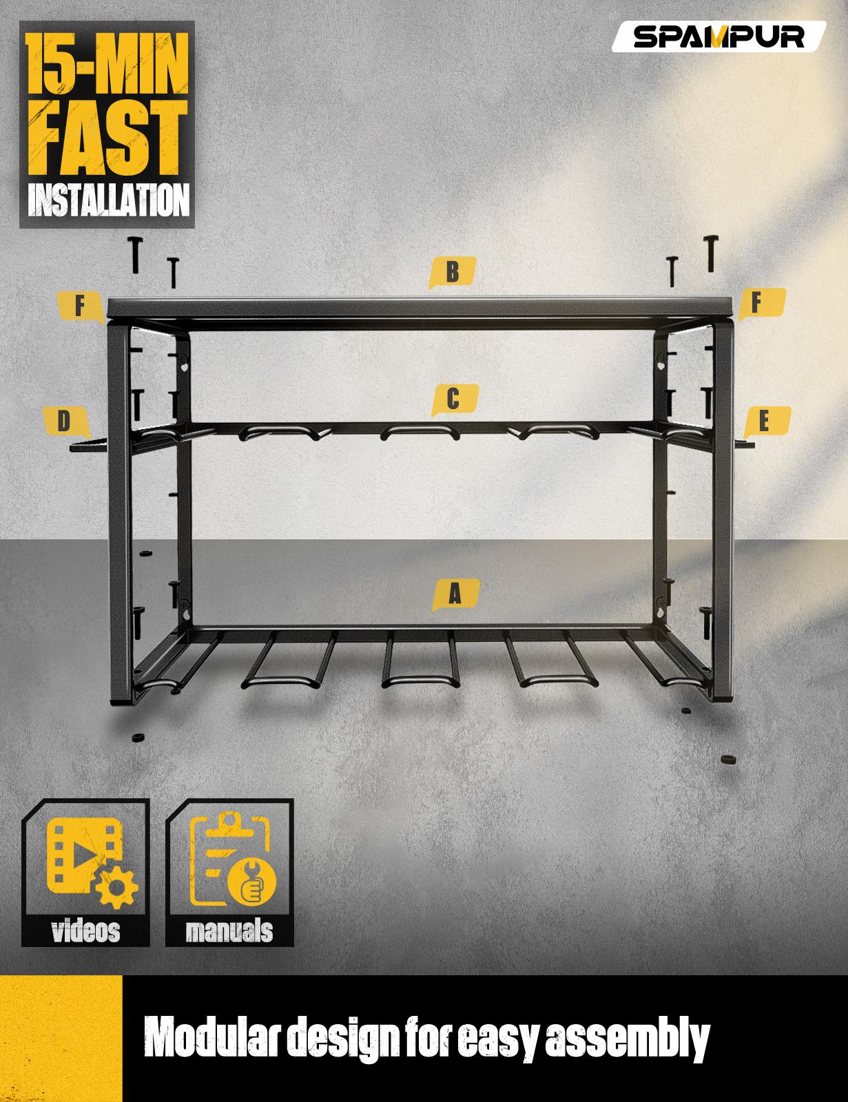 Heavy Duty Metal Power Tool Or - đánh giá và giá Workshop Tools Wall