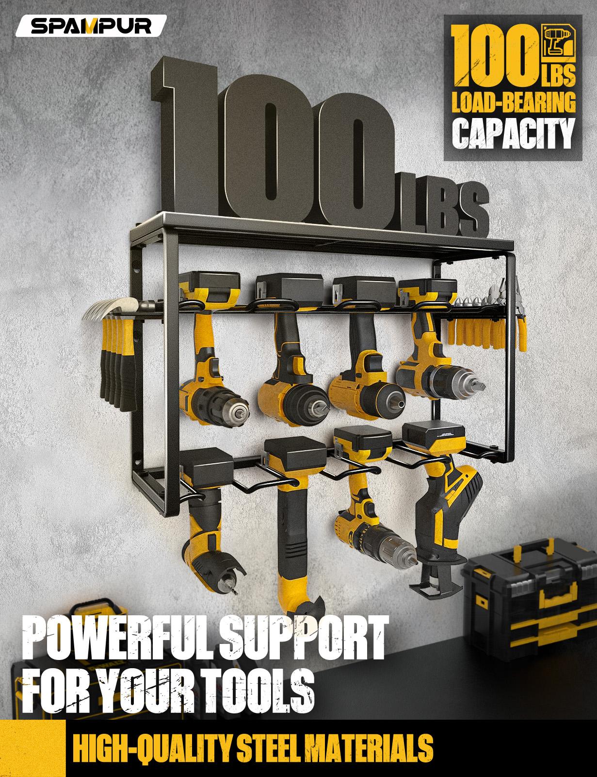 Heavy Duty Metal Power Tool Or - đánh giá và giá Workshop Tools Wall