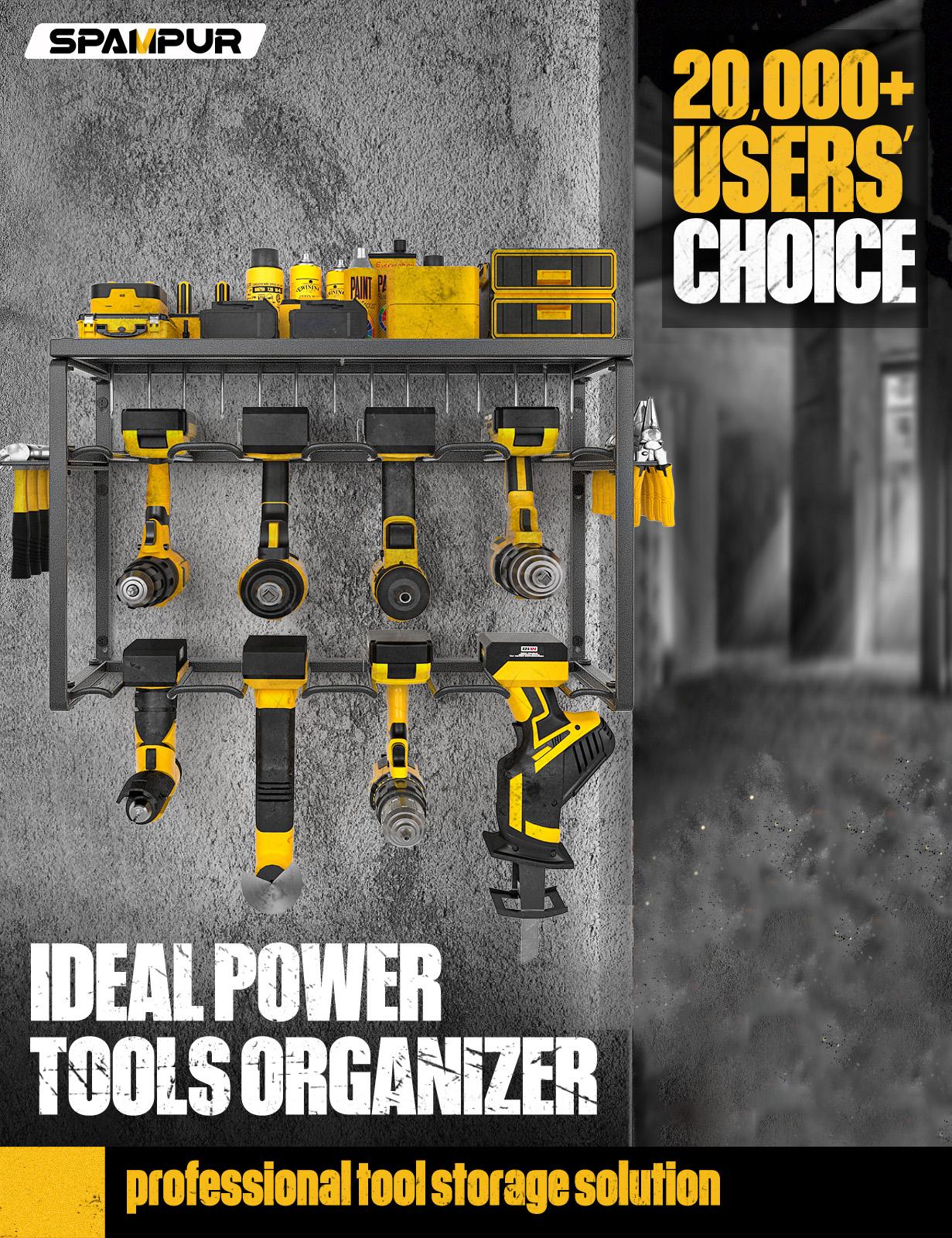 Heavy Duty Metal Power Tool Or - đánh giá và giá Workshop Tools Wall