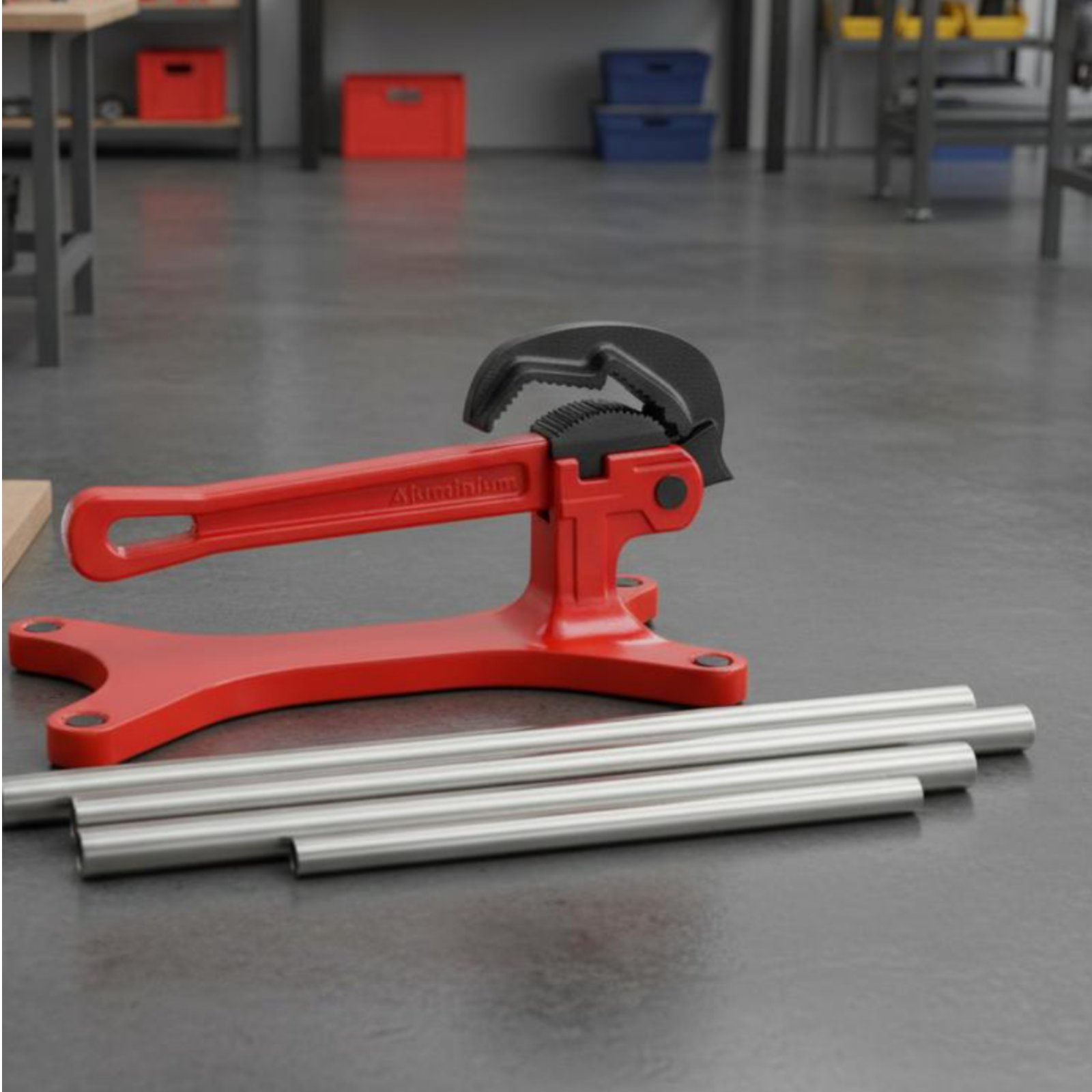 Yoke Pipe Vise Sturdy-Duty Por - đánh giá và giá Tools In Workshop