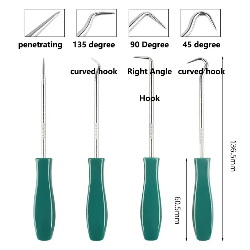 4Pcs 135mm Oil Seal Pick Hooks - đánh giá và giá Car Workshop Tools And Equipment