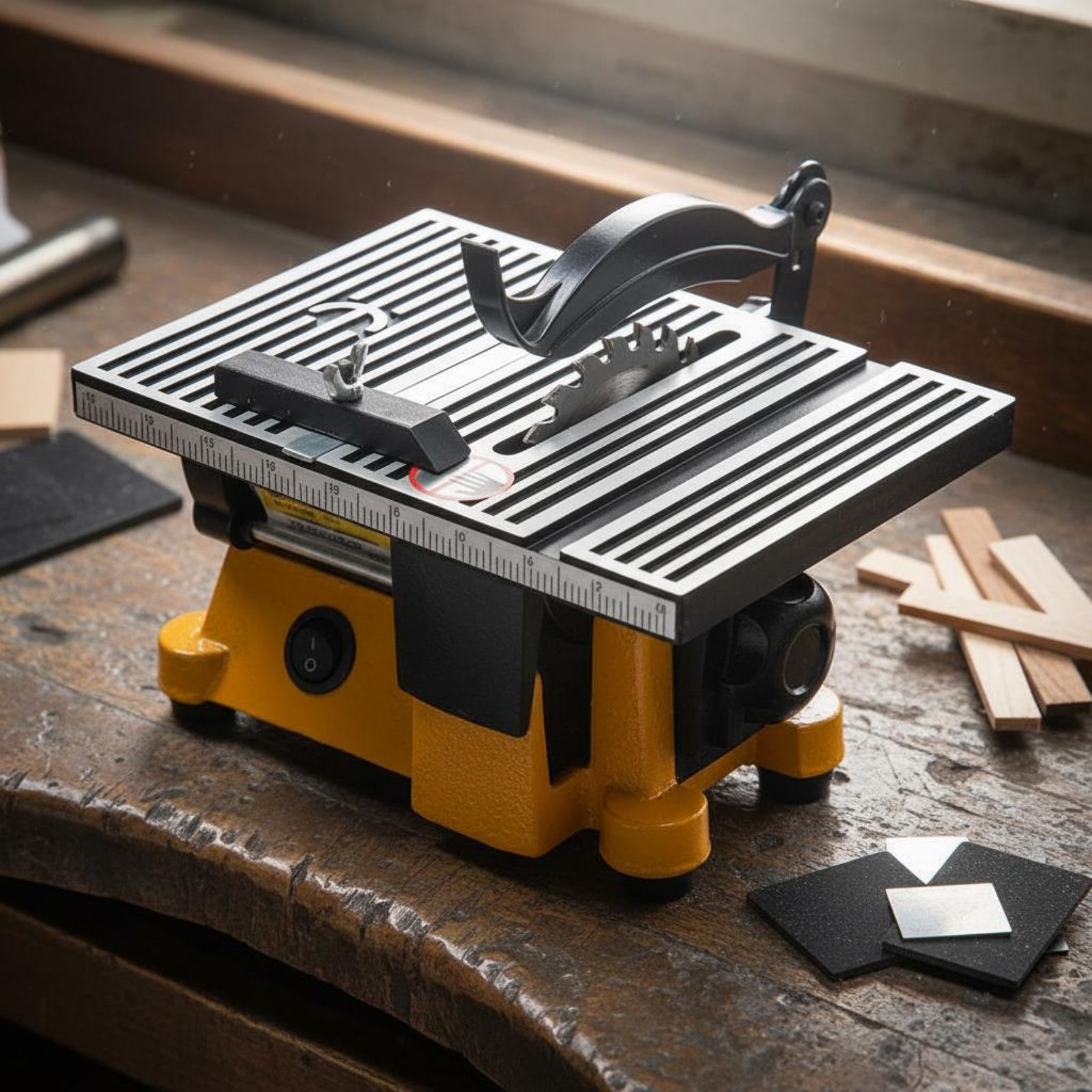Mini Table Saw Portable Miniat - đánh giá và giá Workshop Tools Bench